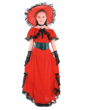 Déguisement Scarlett rouge fille : Deguise-toi, achat de Déguisements enfants