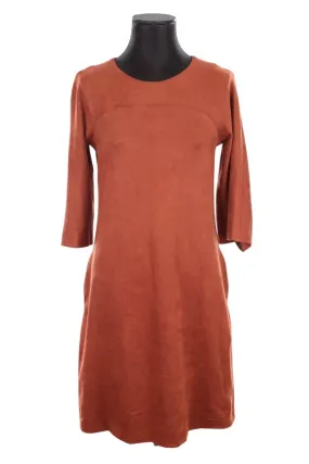 Robe de seconde main Irie Wash marron en polyester, taille 38, longueur 97cm, collection Femme, très bon état.